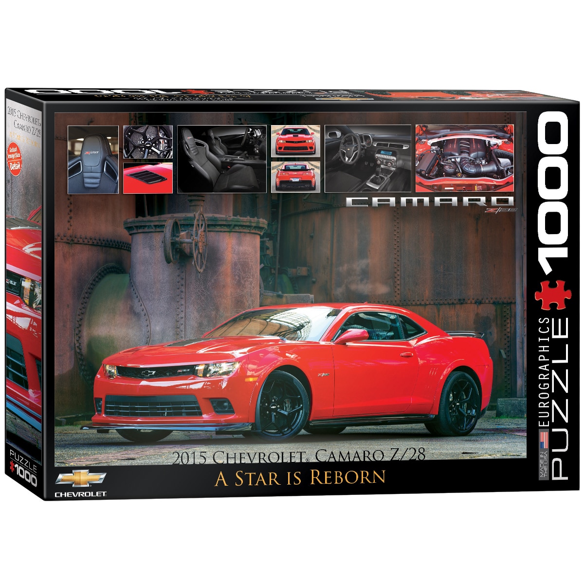 2015 Chevrolet Camaro Z/28: A Star is Reborn - 1000pc Jigsaw Puzzle by Eurographics