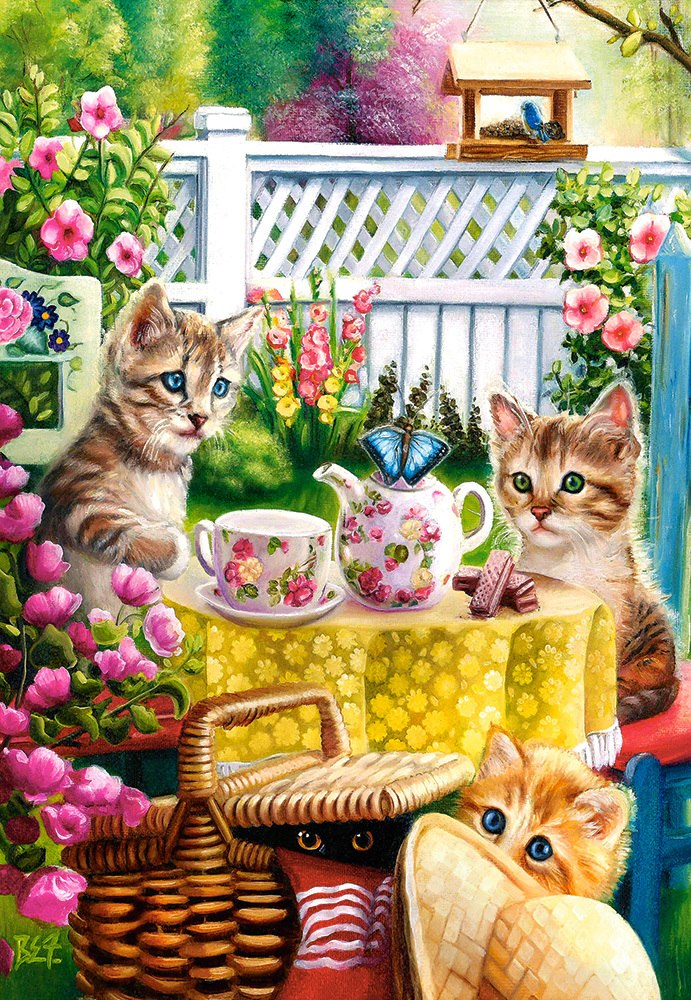 Teatime - 1000pc Jigsaw Puzzle By Castorland  			  					NEW