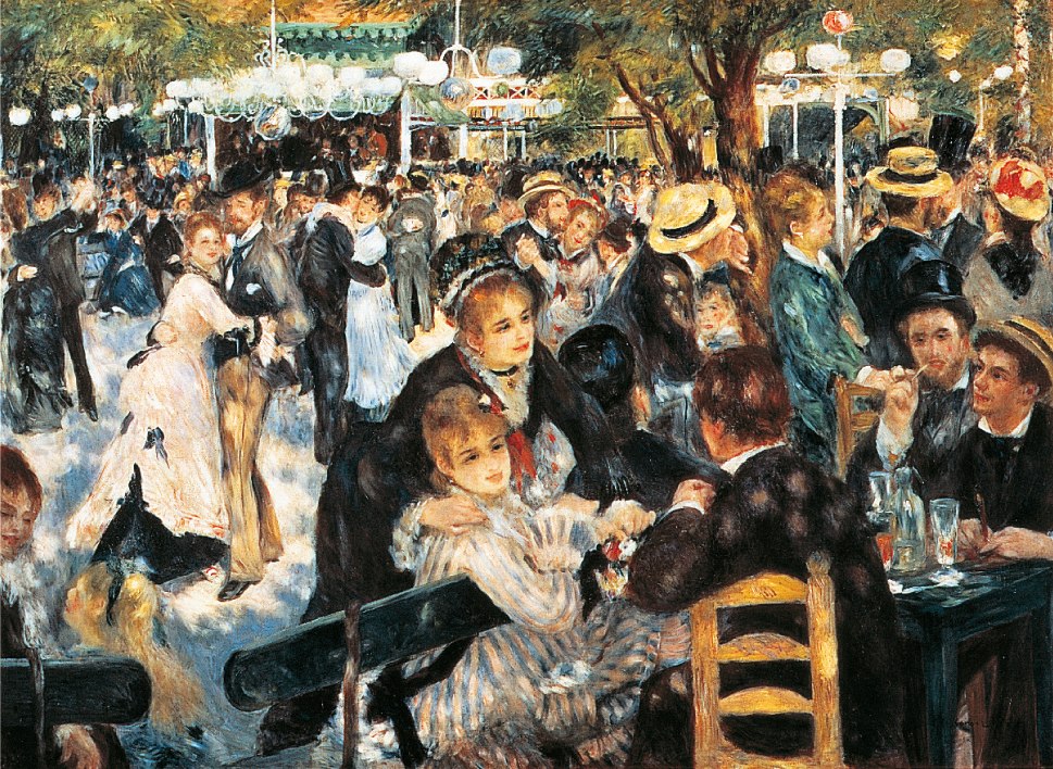 Renoir: "Bal du moulinde la Galette" - 1000pc Jigsaw Puzzle by Clementoni