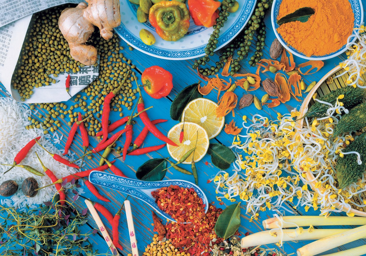 Asian Spices - 1000pc Jigsaw Puzzle by Piatnik  			  					NEW