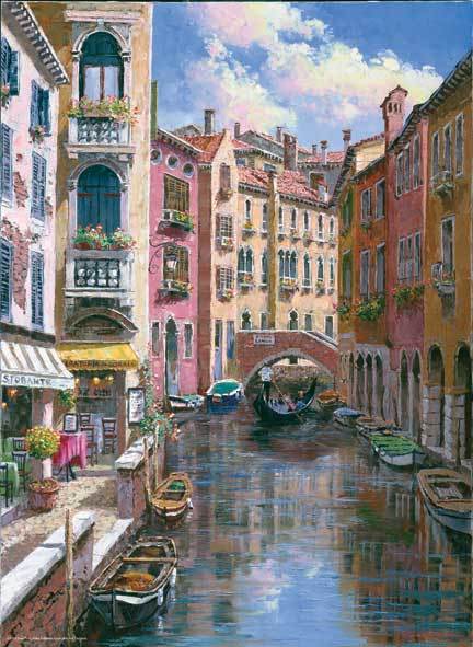 Ponte Longo - 1000pc Jigsaw Puzzle by Anatolian