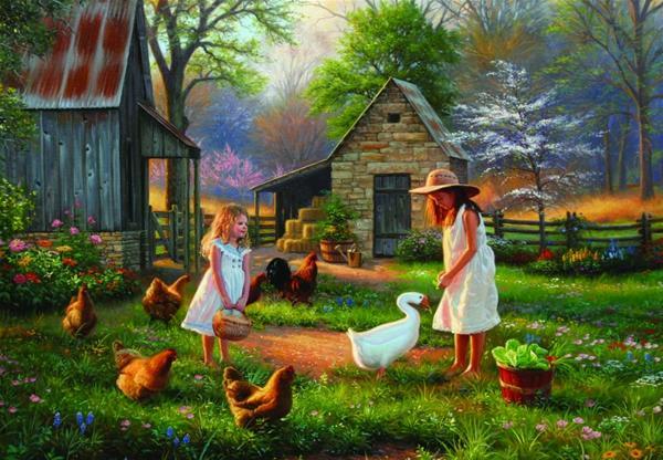Evening At Grandma's - 500pc Jigsaw Puzzle by Anatolian