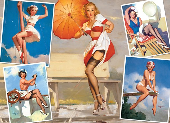 Seaside Attractions - 1000pc Jigsaw Puzzle By Cobble Hill