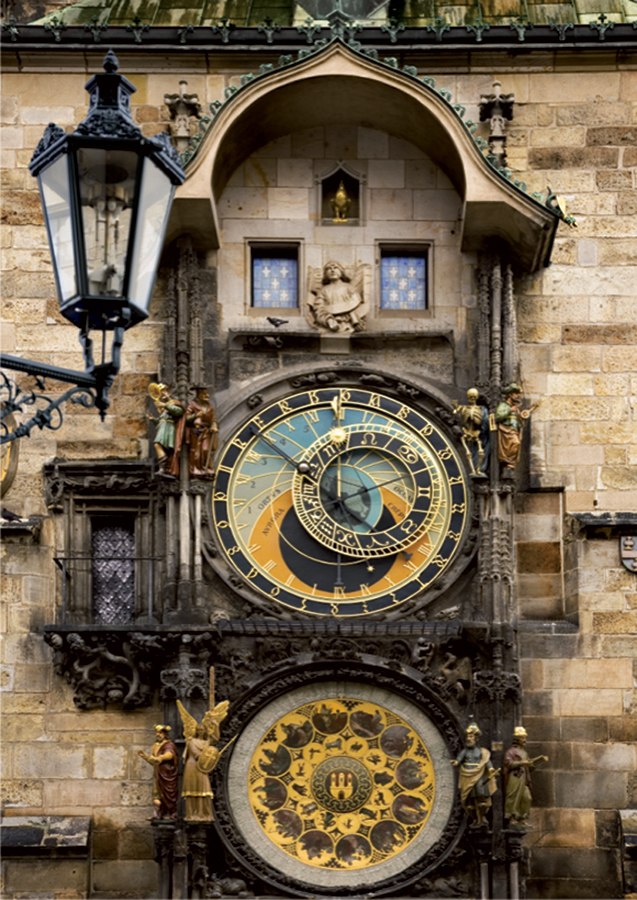 Prague Clock  - 1000pc Jigsaw Puzzle by D-Toys