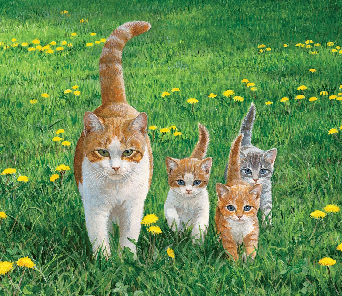 Happy Tails - 550pc Jigsaw Puzzle by SunsOut