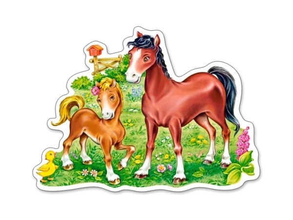 A Little Beautiful Foal - 15pc Jigsaw Puzzle By Castorland