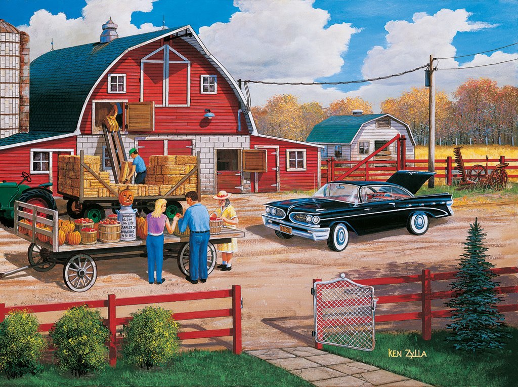 A Season of Plenty - 1000pc Jigsaw Puzzle by SunsOut