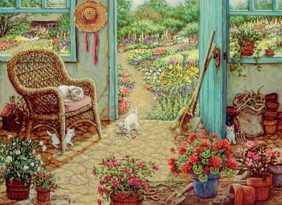 The Potting Shed - 1000pc Jigsaw Puzzle By Cobble Hill