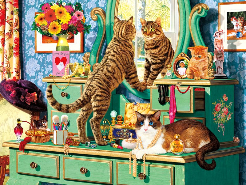 Cats: Picture Purrfect - 750pc Jigsaw Puzzle By Buffalo Games