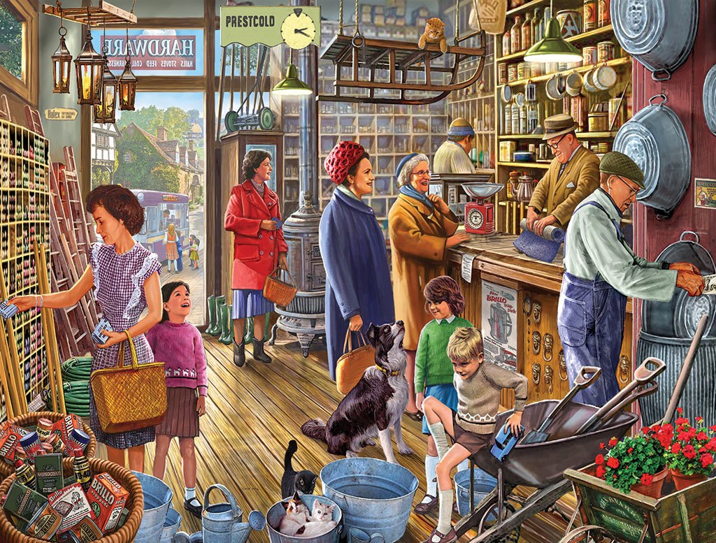 The Hardware Store - 550pc Jigsaw Puzzle By White Mountain