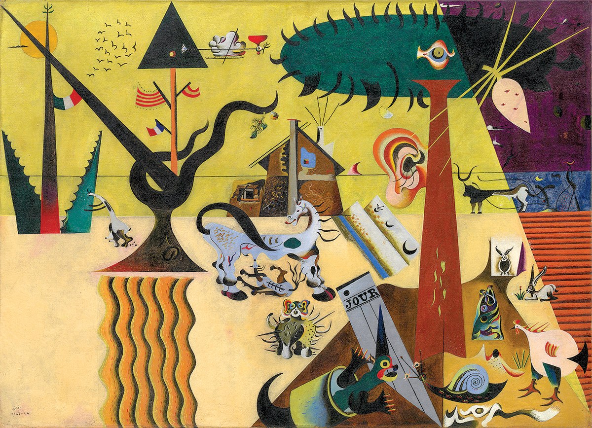 Joan Miro: The Tilled Field - 1000pc Jigsaw Puzzle by Eurographics