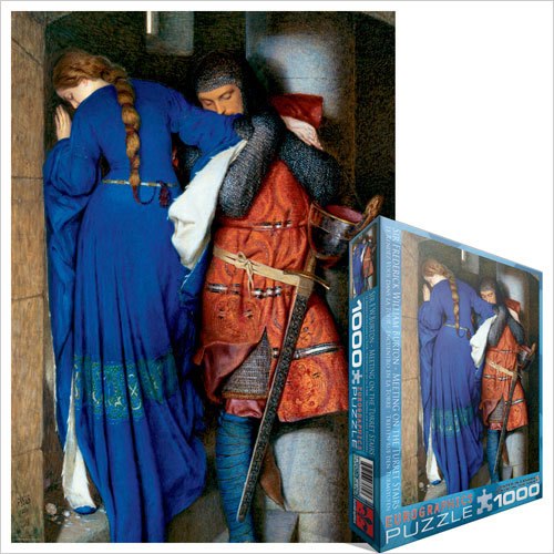 Burton: Meeting on the Turret Stairs - 1000pc Jigsaw Puzzle by Eurographics