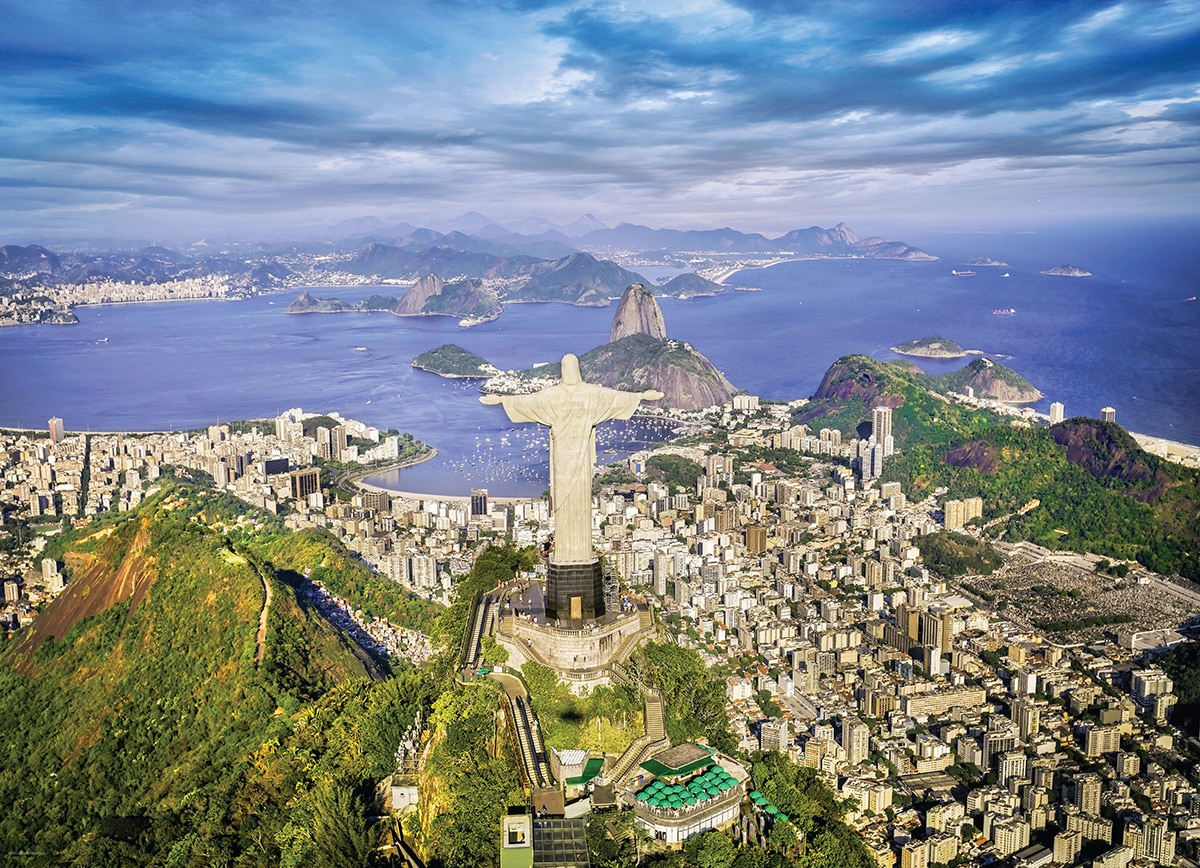 Rio de Janeiro Brazil - 1000pc Jigsaw Puzzle by Eurographics
