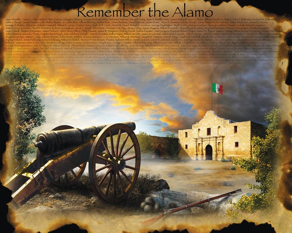 Remember the Alamo - 1000pc Large Format Jigsaw Puzzle By Sunsout