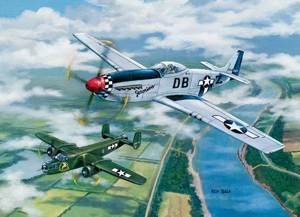 Escort to Oshkosh - 1000pc Jigsaw Puzzle By Cobble Hill