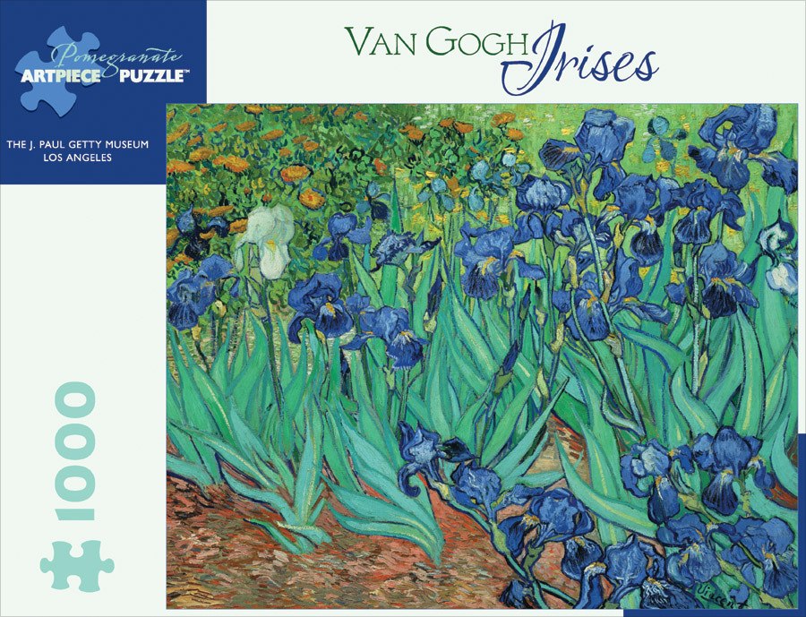 Irises - 1000pc Jigsaw Puzzle by Pomegranate