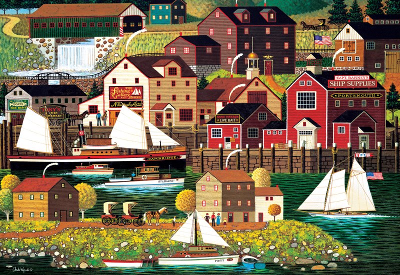 The Cambridge - 2000pc Jigsaw Puzzle by Buffalo Games