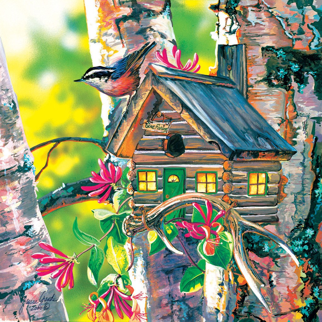 Gone Fishing - 500pc Jigsaw Puzzle by SunsOut