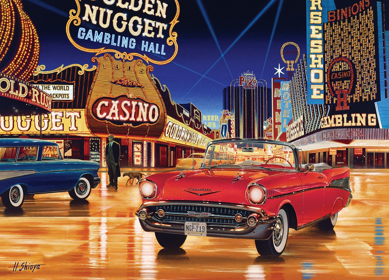 Gamblin' Man - 1000pc Jigsaw Puzzle by Masterpieces