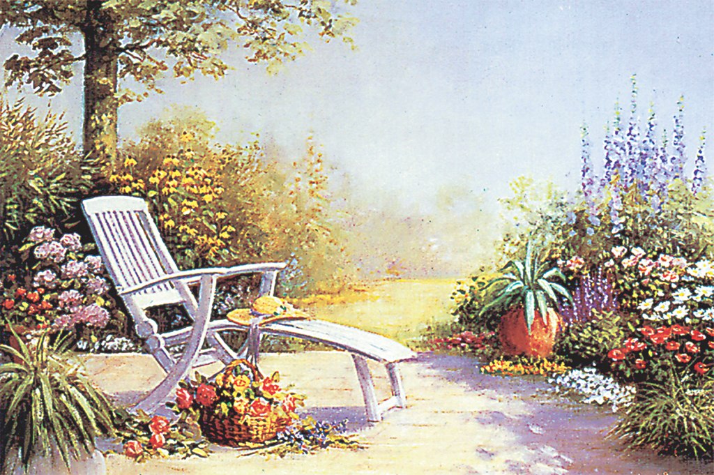 Summer Kisses Garden - 1000pc Jigsaw Puzzle by Tomax