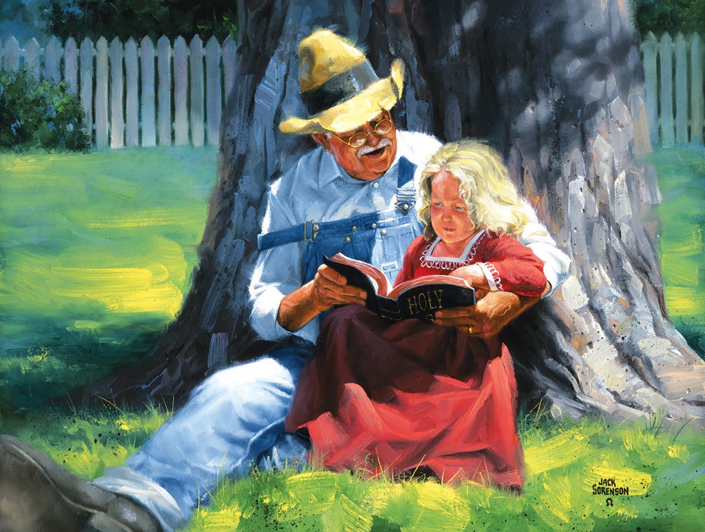 Grandpa's Bible - 500pc Jigsaw Puzzle by SunsOut