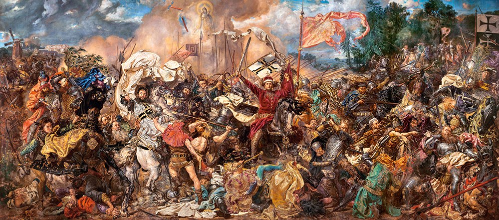 The Battle of Grunwald, Jan Matejko - 600pc Jigsaw Puzzle By Castorland  			  					NEW