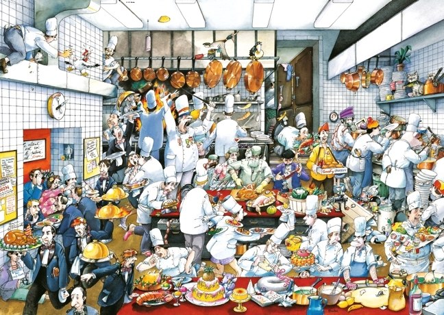 Blachon: Bon appétit! - 1500pc Jigsaw Puzzle By Heye  			  					NEW