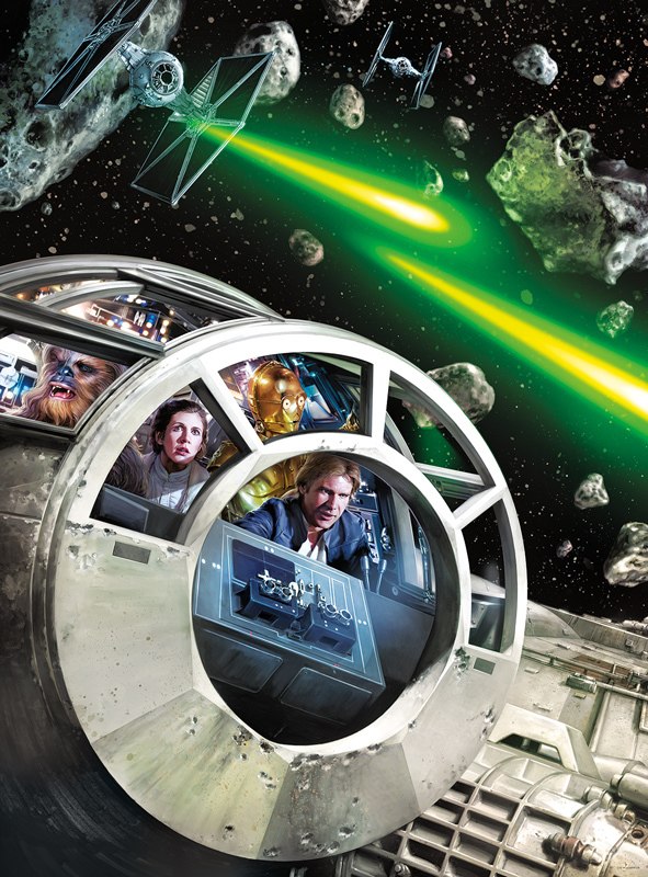 Star Wars: Millennium Falcon - 1000pc Jigsaw Puzzle By Buffalo Games  			  					NEW