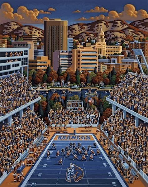 Boise State - 500pc Jigsaw Puzzle by Dowdle