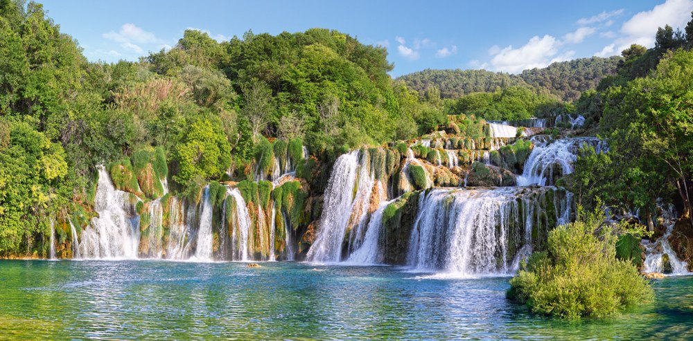 Krka Waterfalls, Croatia - 4000pc Jigsaw Puzzle By Castorland
