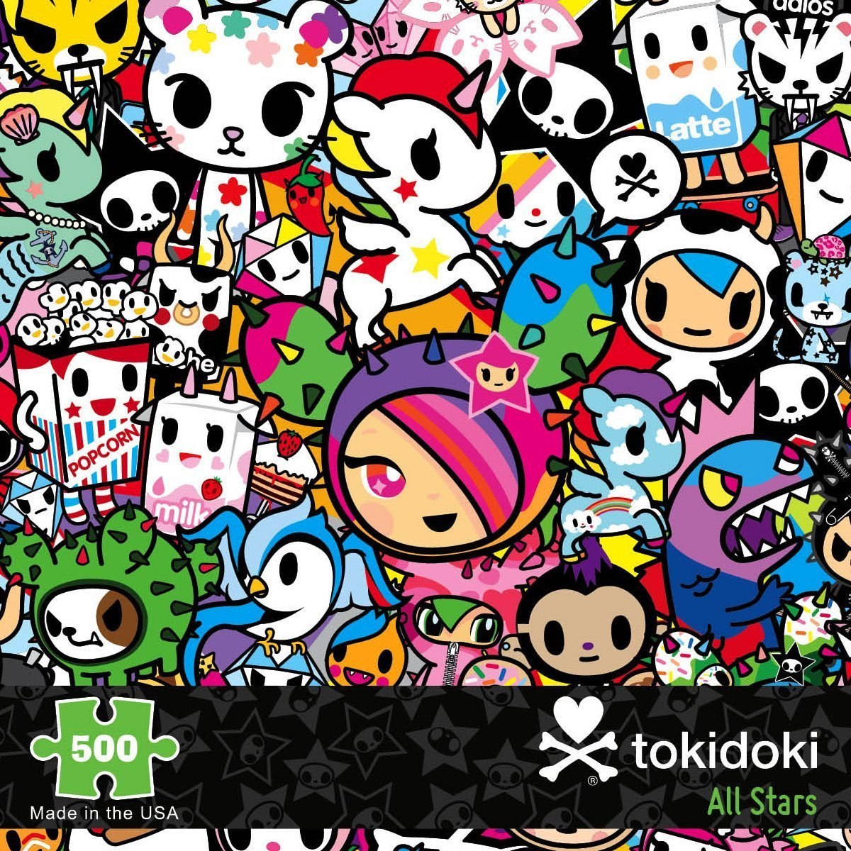 Tokidoki All-Stars - 500pc Jigsaw Puzzle By Re-marks  			  					NEW