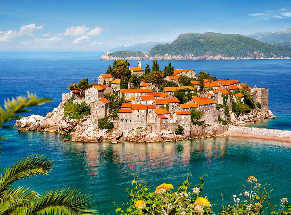 Sveti Stefan, Montenegro - 2000pc By Castorland