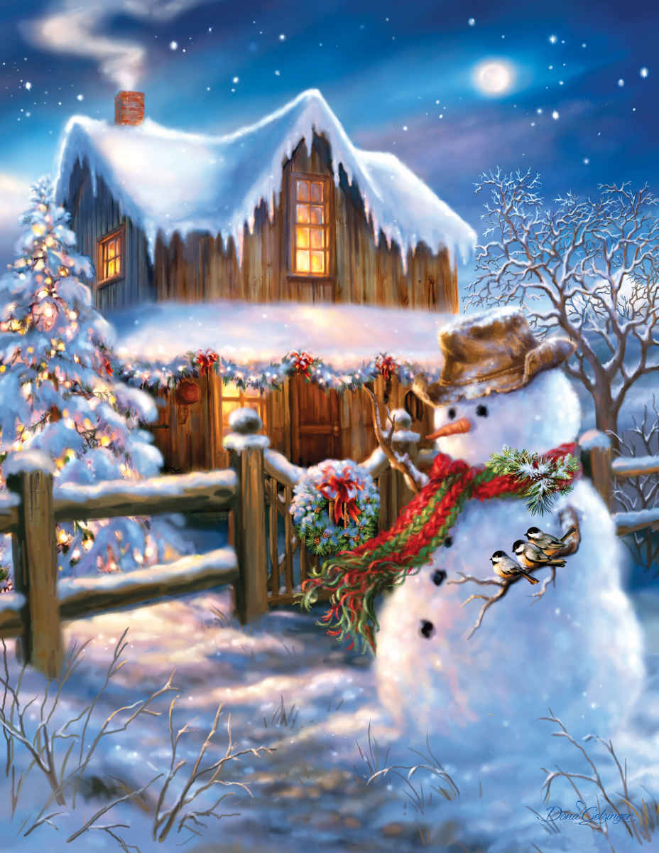 The Country Christmas - 500pc Jigsaw Puzzle By Springbok