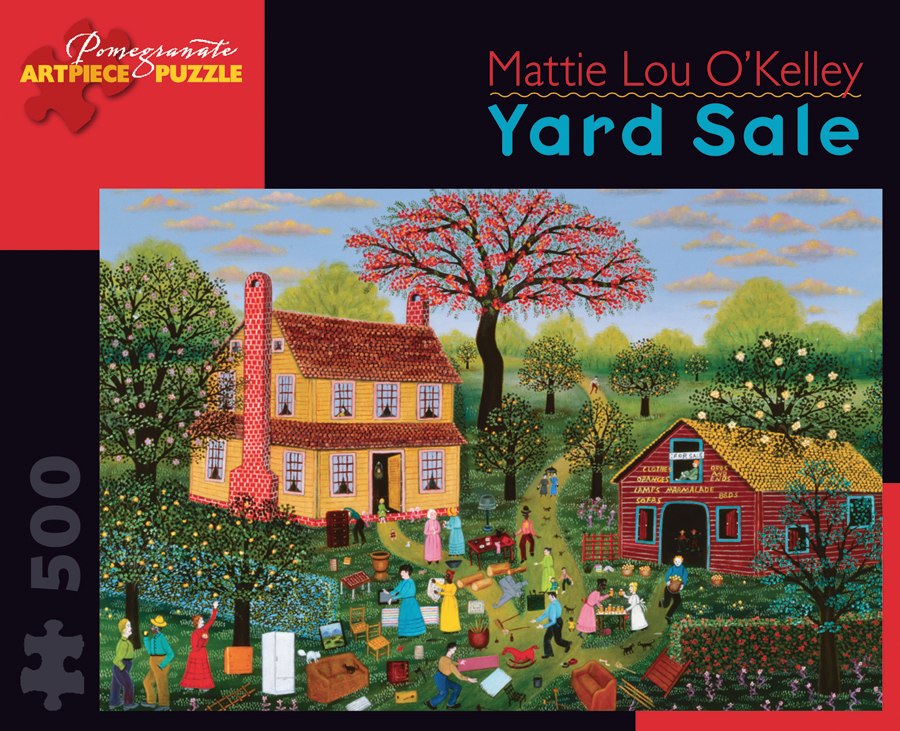 O'Kelely: Yard Sale - 500pc Jigsaw Puzzle by Pomegranate