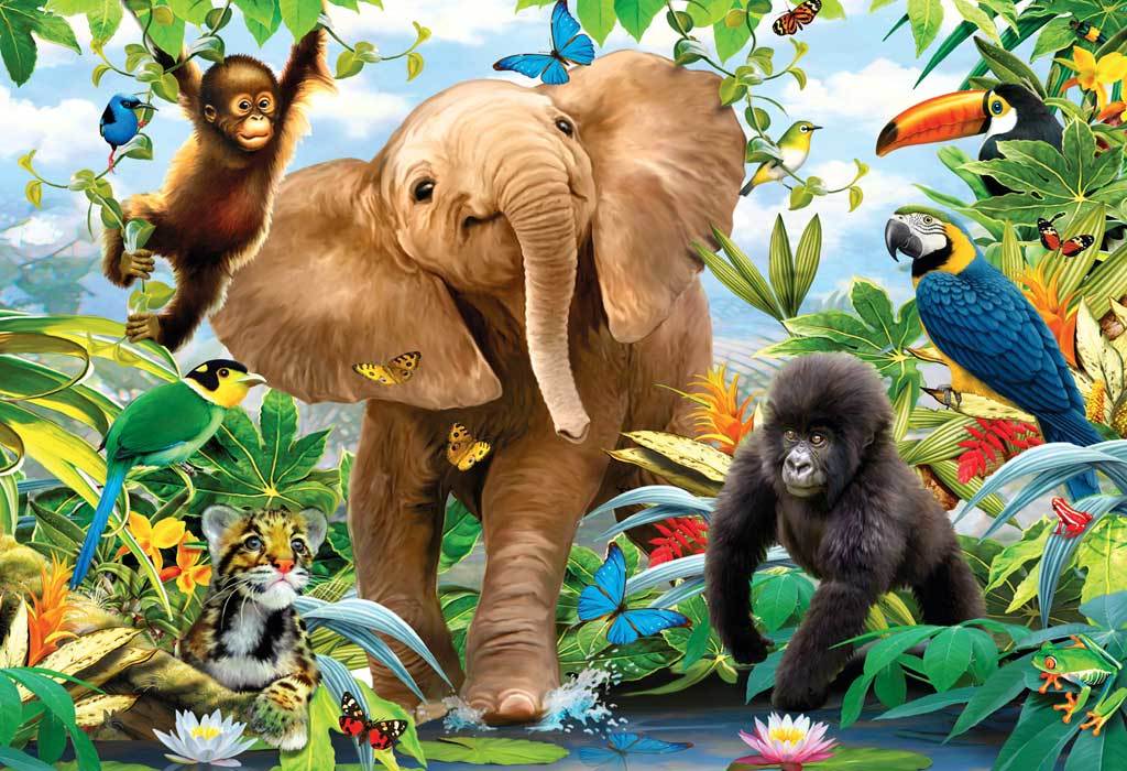 Jungle Juniors - 24pc Floor Puzzle By Ravensburger