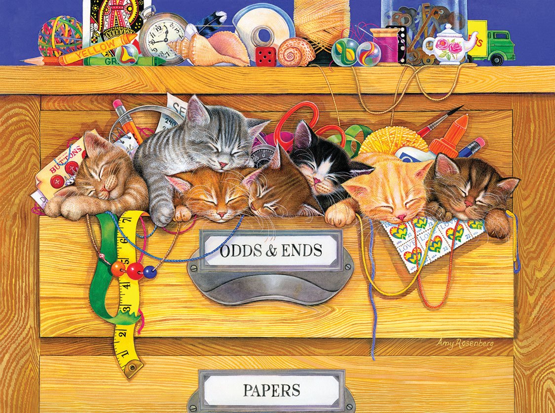 Odds n'  Ends - 1000pc Jigsaw Puzzle by SunsOut
