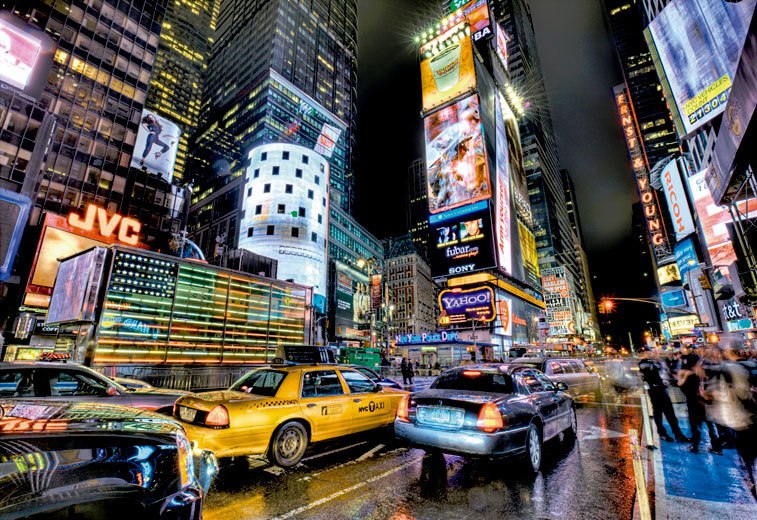 Times Square, NY - 1000pc Jigsaw Puzzle By Educa