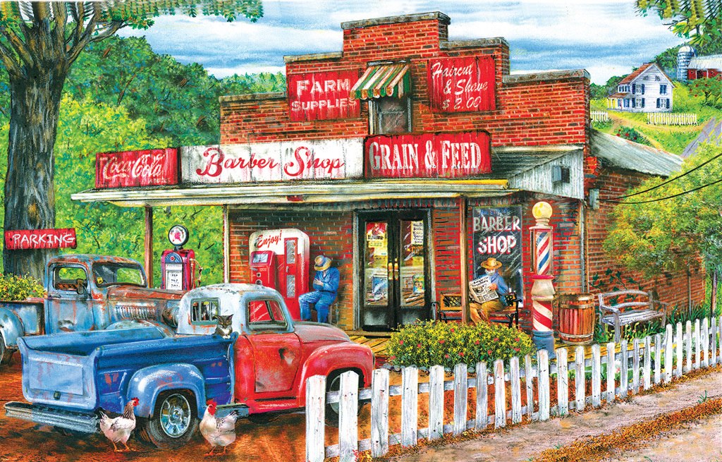 Saturday Morning at the Shop - 1000pc Jigsaw Puzzle by SunsOut
