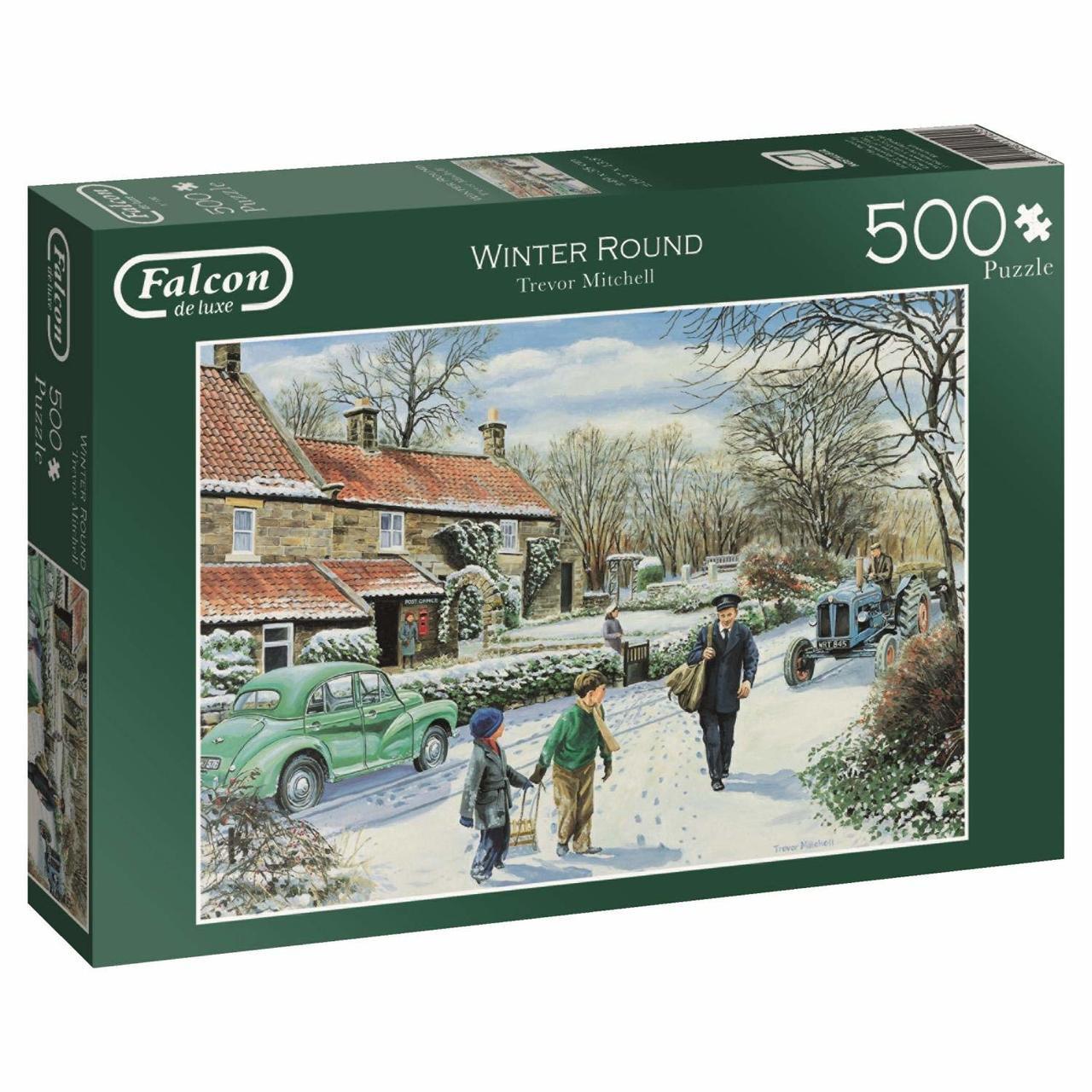 Winter Round - 500pc Jigsaw Puzzle By Falcon  			  					NEW - image 1