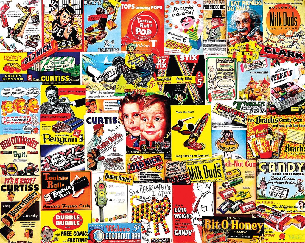 Old Time Candy - 1000pc Jigsaw Puzzle by White Mountain