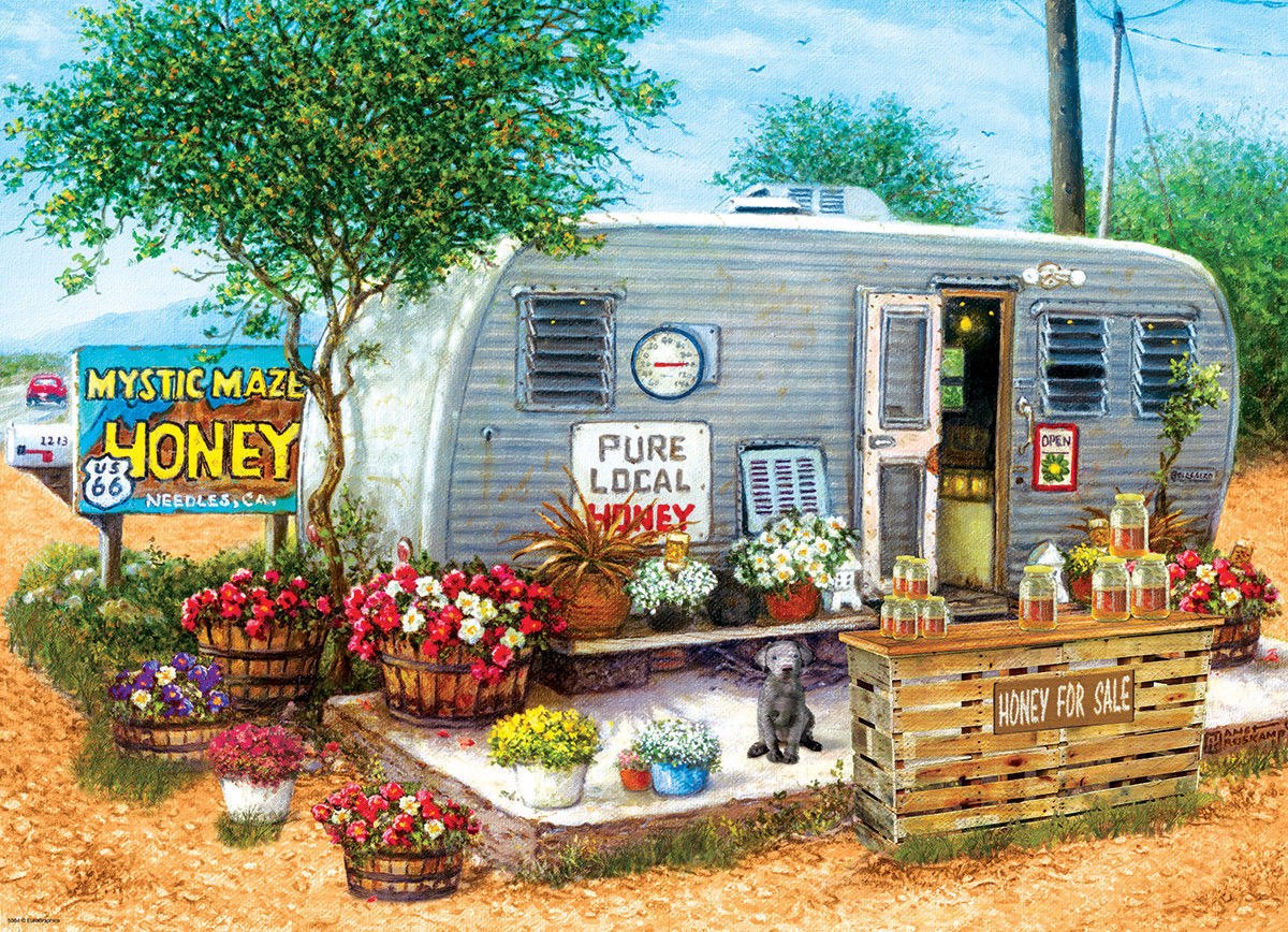 Honey For Sale - 500pc Jigsaw Puzzle by Eurographics  			  					NEW