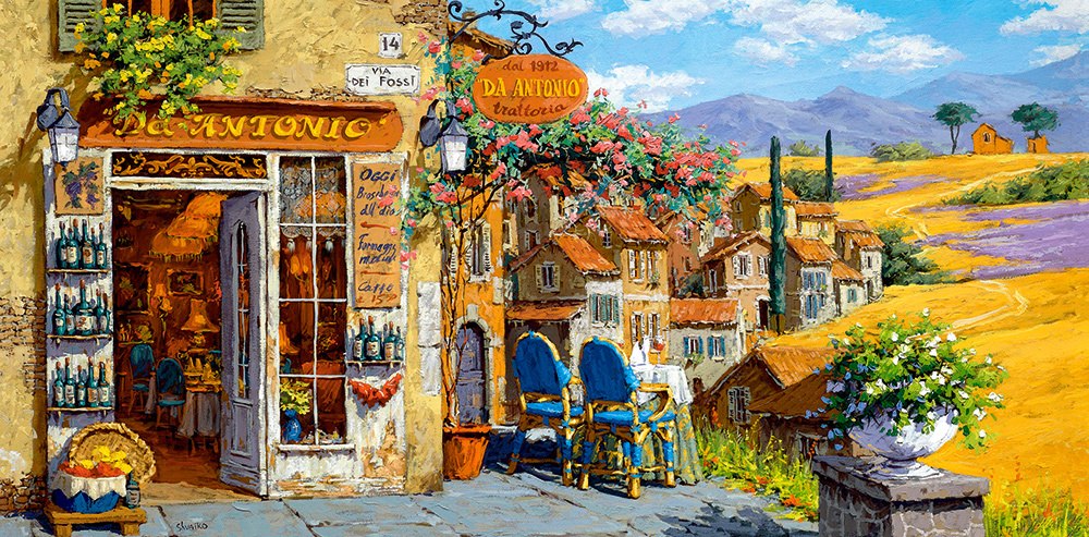 Colors of Tuscany - 4000pc Jigsaw Puzzle By Castorland