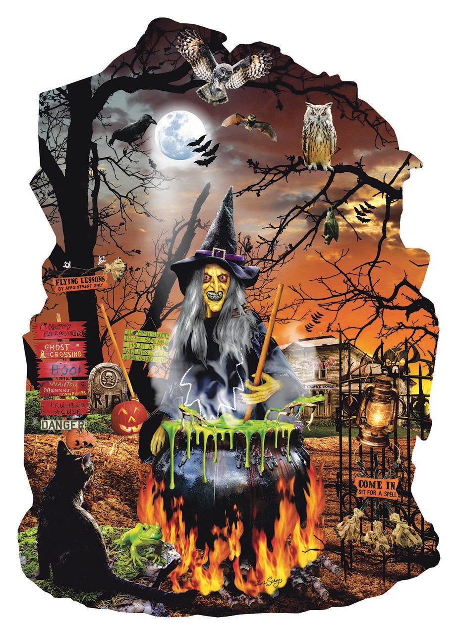 Witch's Brew - 1000pc Jigsaw Puzzle by Sunsout  			  					NEW
