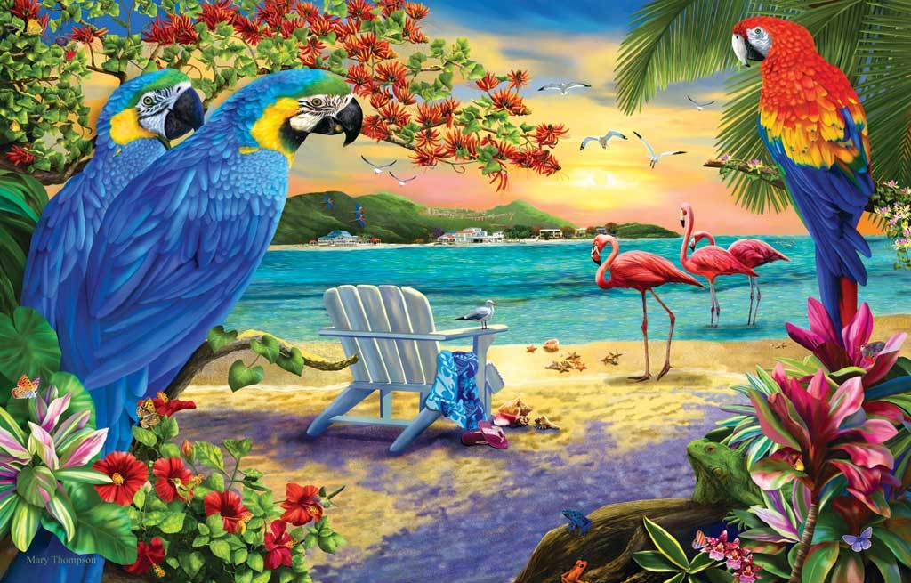 Secluded Beach - 1000pc Jigsaw Puzzle By Sunsout