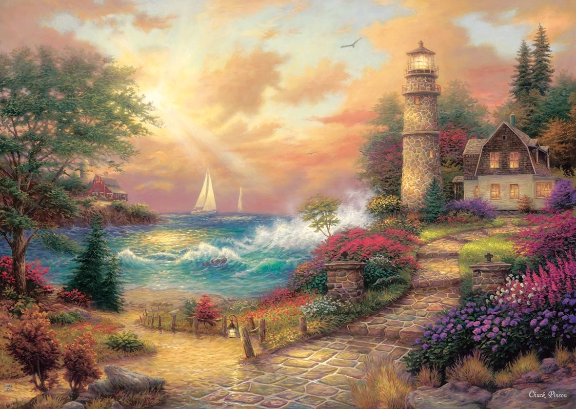 Seaside Dreams - 1500pc Jigsaw Puzzle by Anatolian