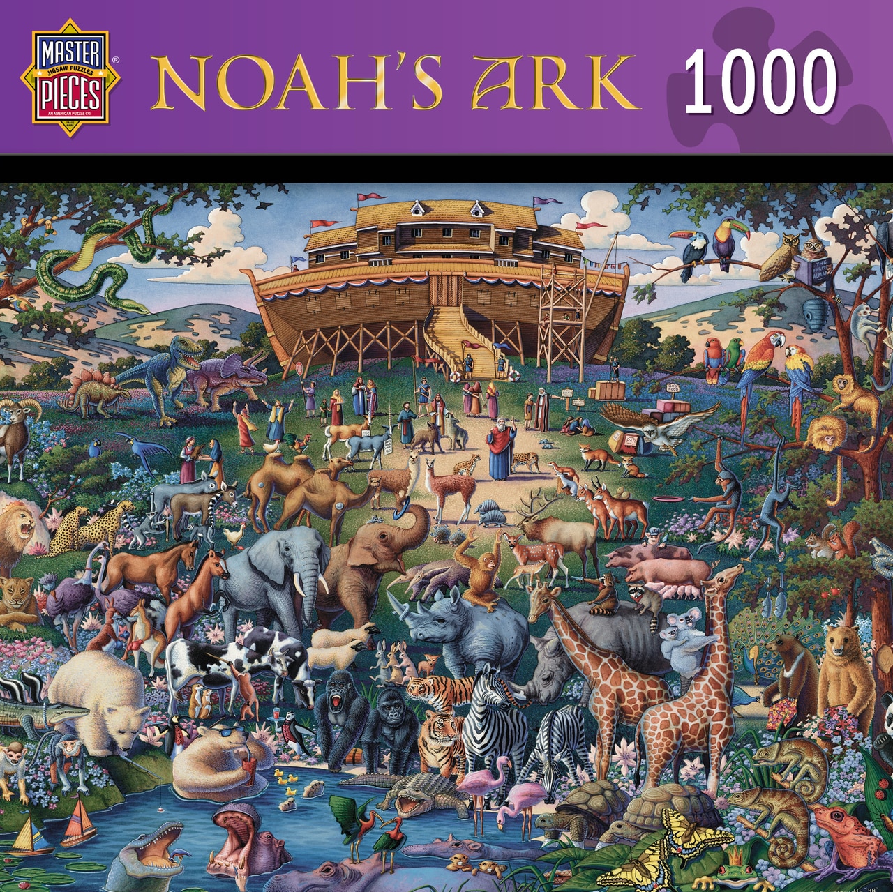 Noah's Ark - 1000pc Jigsaw Puzzle by Masterpieces