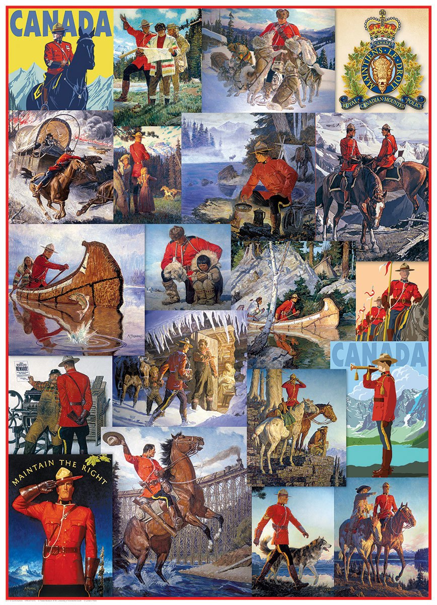 RCMP Collage - 300pc Jigsaw Puzzle by Eurographics