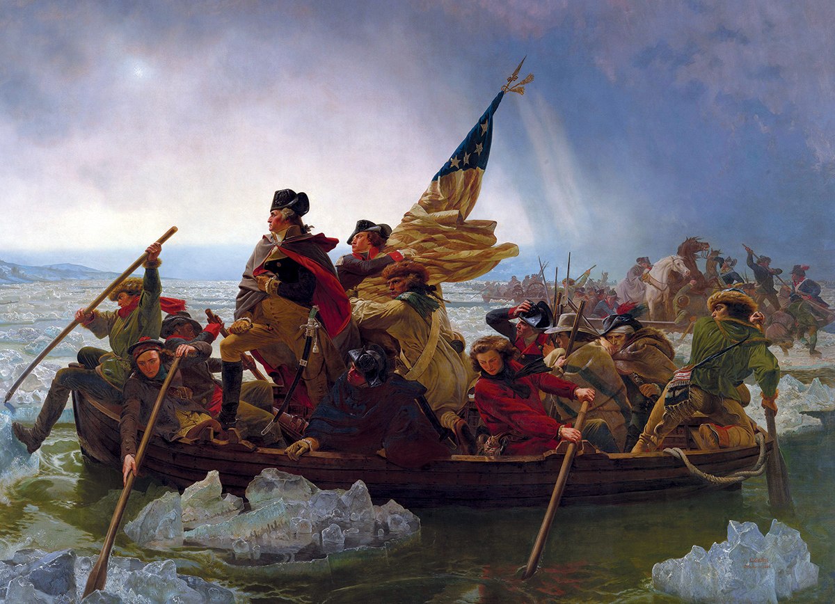 Washington Crossing the Delaware / Emanuel Leutze - 1000pc Jigsaw Puzzle by Eurographics