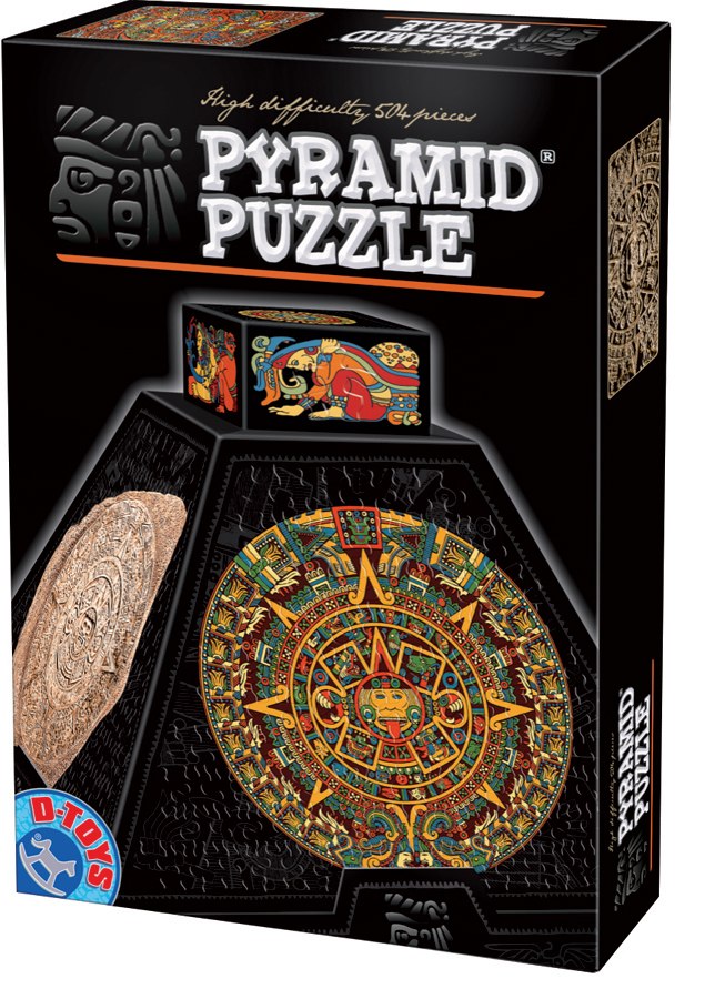 Precolumbian Art 2 - 504pc Shaped Jigsaw Puzzle by D-Toys
