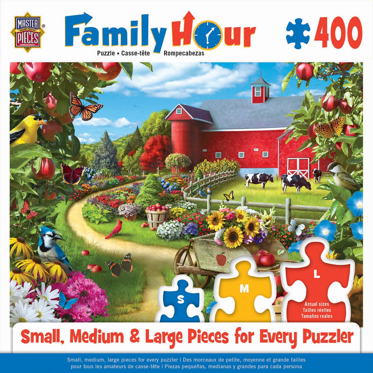 Apple of My Eye - 400pc Jigsaw Puzzle by Masterpieces  			  					NEW - image 1